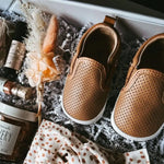 Little Love Bug Co. Quinns Sneakers with Decorative Pull Tabs for Fashion-Forward Women - Apparel & Accessories > Shoes > Baby & Toddler Shoes > Baby & Toddler Sneakers Sneaker
