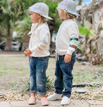 Little Love Bug Co. Quinns Sneakers with Decorative Pull Tabs for Fashion-Forward Women - Apparel & Accessories > Shoes > Baby & Toddler Shoes > Baby & Toddler Sneakers Sneaker