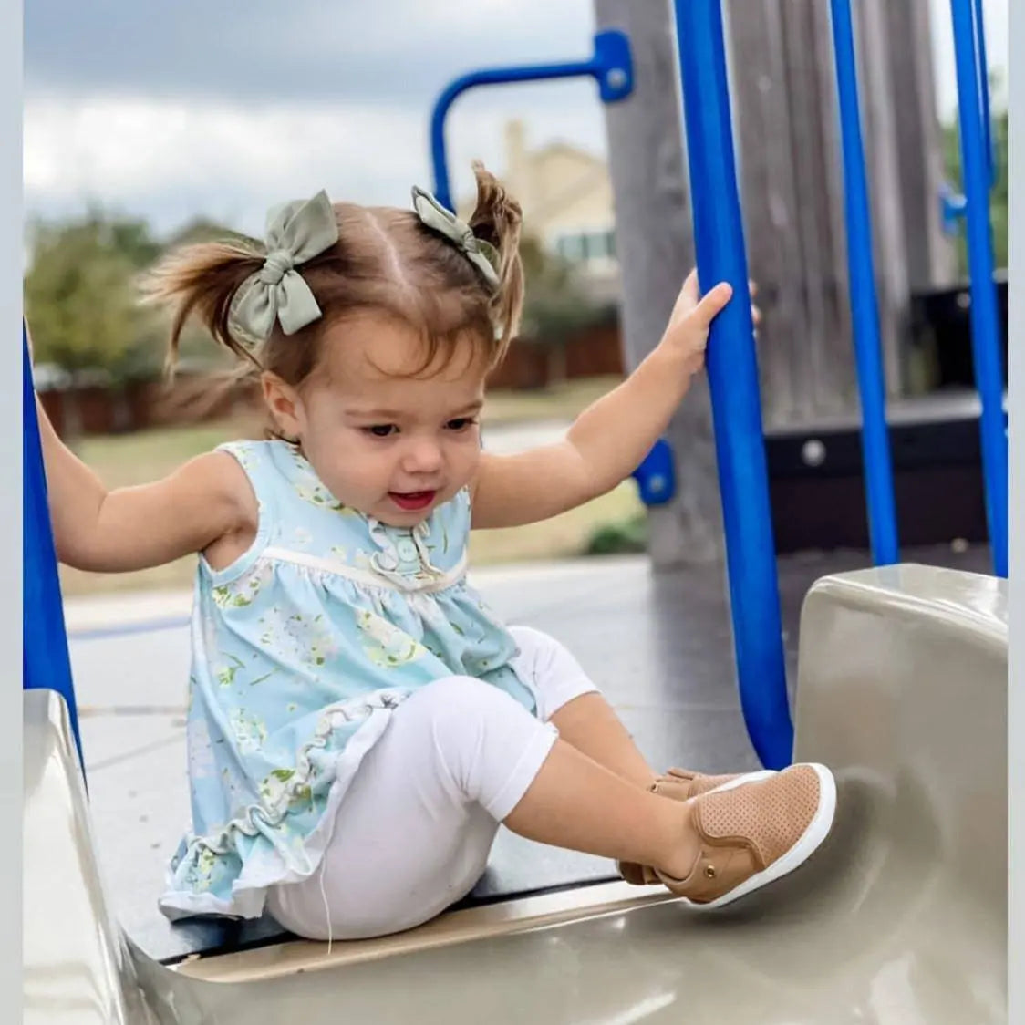 Little Love Bug Co. Quinns Sneakers with Decorative Pull Tabs for Fashion-Forward Women - Apparel & Accessories > Shoes > Baby & Toddler Shoes > Baby & Toddler Sneakers Sneaker