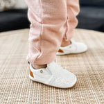 Little Love Bug Co. Quinns Sneakers with Decorative Pull Tabs for Fashion-Forward Women - Apparel & Accessories > Shoes > Baby & Toddler Shoes > Baby & Toddler Sneakers Sneaker