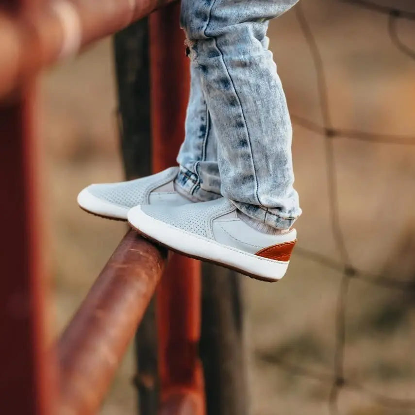Little Love Bug Co. Quinns Sneakers with Decorative Pull Tabs for Fashion-Forward Women - Apparel & Accessories > Shoes > Baby & Toddler Shoes > Baby & Toddler Sneakers Sneaker