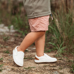 Little Love Bug Co. Quinns Sneakers with Decorative Pull Tabs for Fashion-Forward Women - Apparel & Accessories > Shoes > Baby & Toddler Shoes > Baby & Toddler Sneakers Sneaker