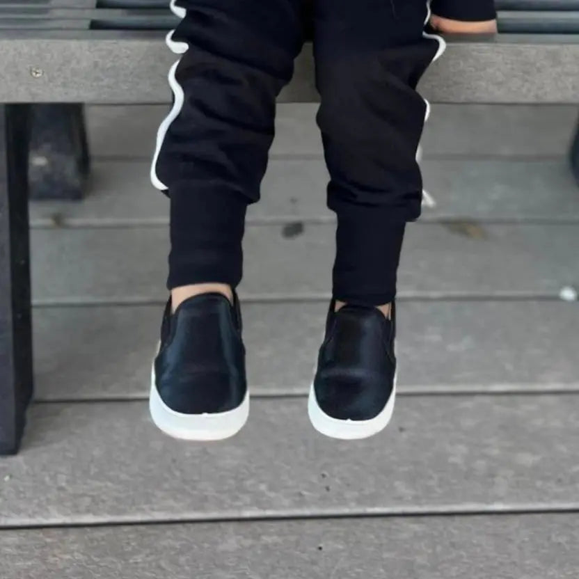 Little Love Bug Co. Quinns Sneakers with Decorative Pull Tabs for Fashion-Forward Women - Apparel & Accessories > Shoes > Baby & Toddler Shoes > Baby & Toddler Sneakers Sneaker