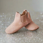 Little Love Bug Co. The Reagan Barefoot Boots with Easy Zipper for Comfortable Fit - Apparel & Accessories > Shoes > Baby & Toddler Shoes > Baby & Toddler Boots Boot
