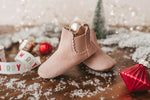 Little Love Bug Co. The Reagan Barefoot Boots with Easy Zipper for Comfortable Fit - Apparel & Accessories > Shoes > Baby & Toddler Shoes > Baby & Toddler Boots Boot