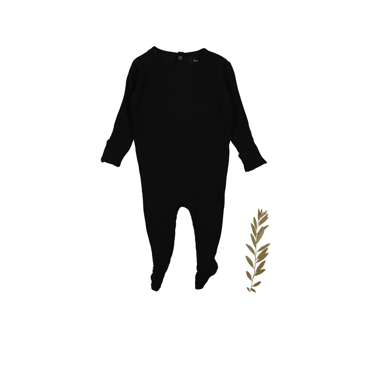 The Romper - Black Ribbed - Clothing | Everetts Place
