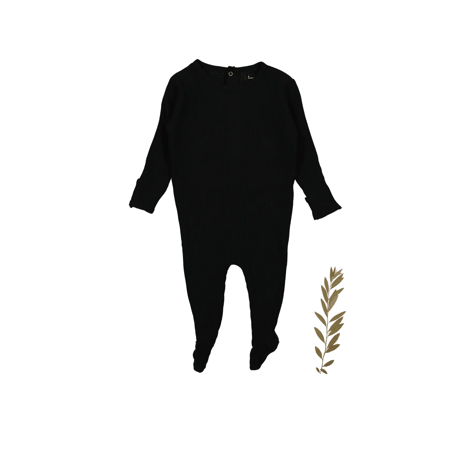 The Romper - Black Ribbed - Clothing | Everetts Place