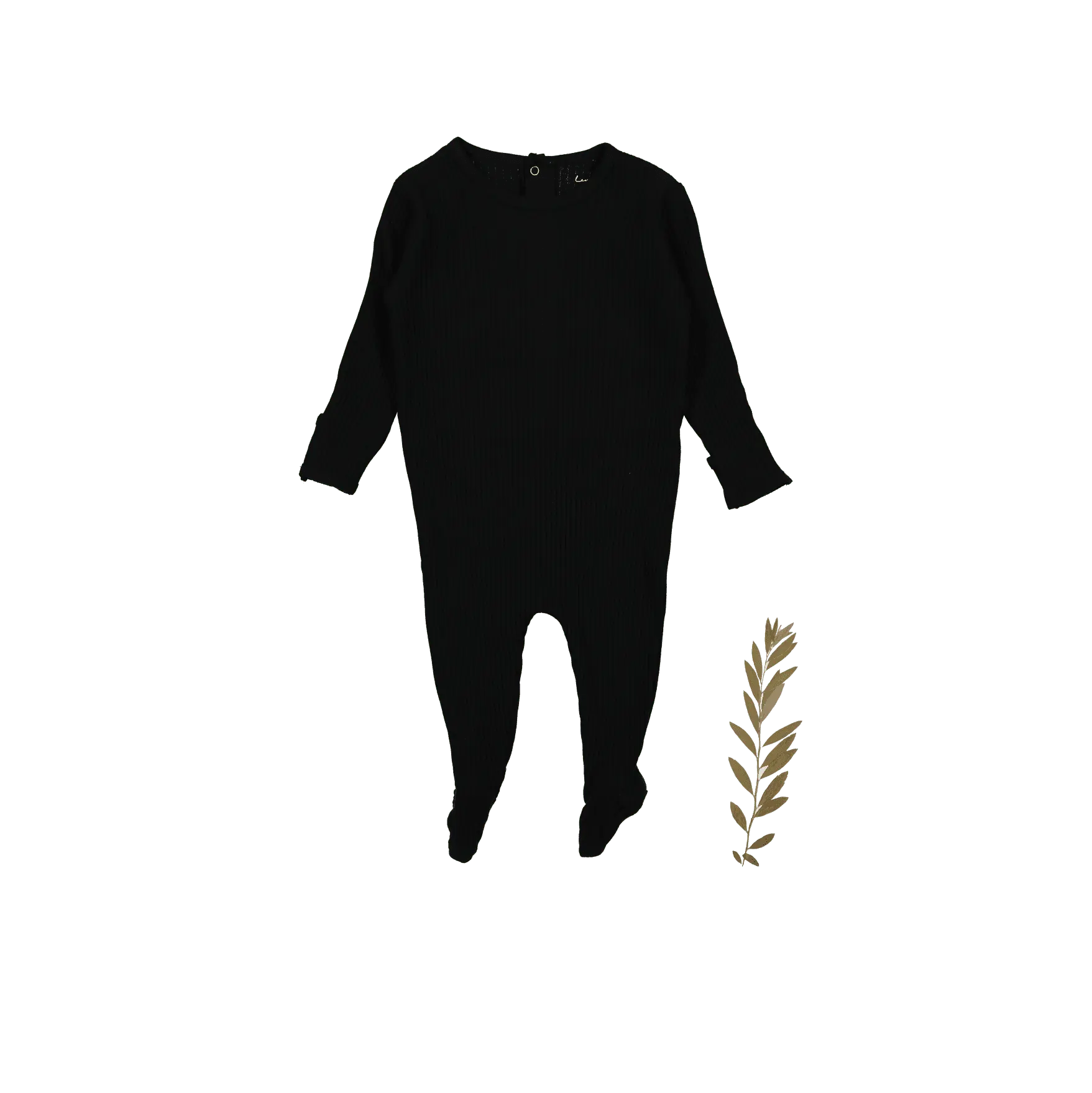 The Romper - Black Ribbed - Clothing | Everetts Place