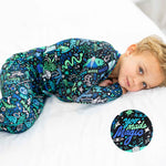 Raising Mama The Second - Skin 2 - Piece Long Sleeve Pajama | Mystic Mama (Blue) - 