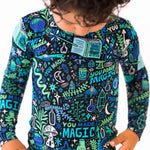 Raising Mama The Second - Skin 2 - Piece Long Sleeve Pajama | Mystic Mama (Blue) - 