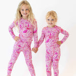 Raising Mama The Second - Skin 2 - Piece Long Sleeve Pajama | Mystic Mama (Pink) - 