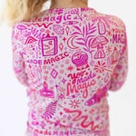 Raising Mama The Second - Skin 2 - Piece Long Sleeve Pajama | Mystic Mama (Pink) - 