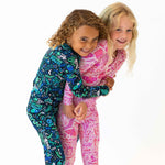 Raising Mama The Second - Skin 2 - Piece Long Sleeve Pajama | Mystic Mama (Pink) - 