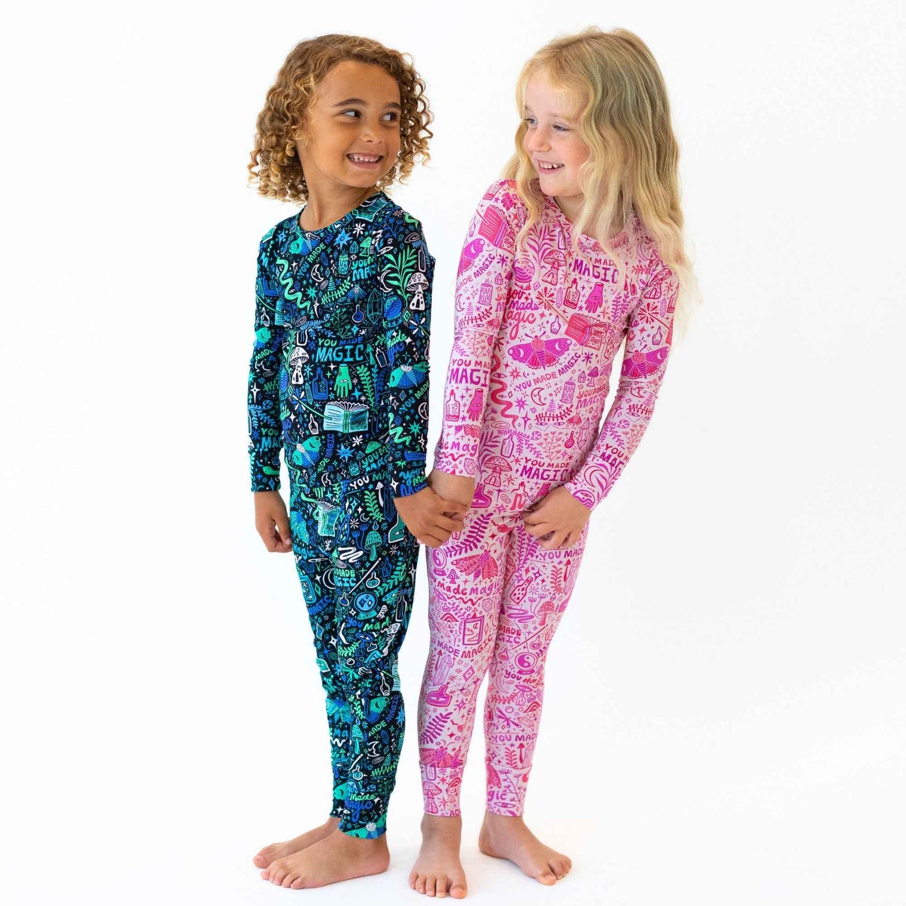 Raising Mama The Second - Skin 2 - Piece Long Sleeve Pajama | Mystic Mama (Pink) - 