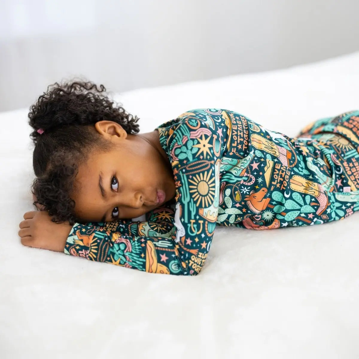 Raising Mama The Second - Skin 2 - Piece Long Sleeve Pajama | Wild West - 