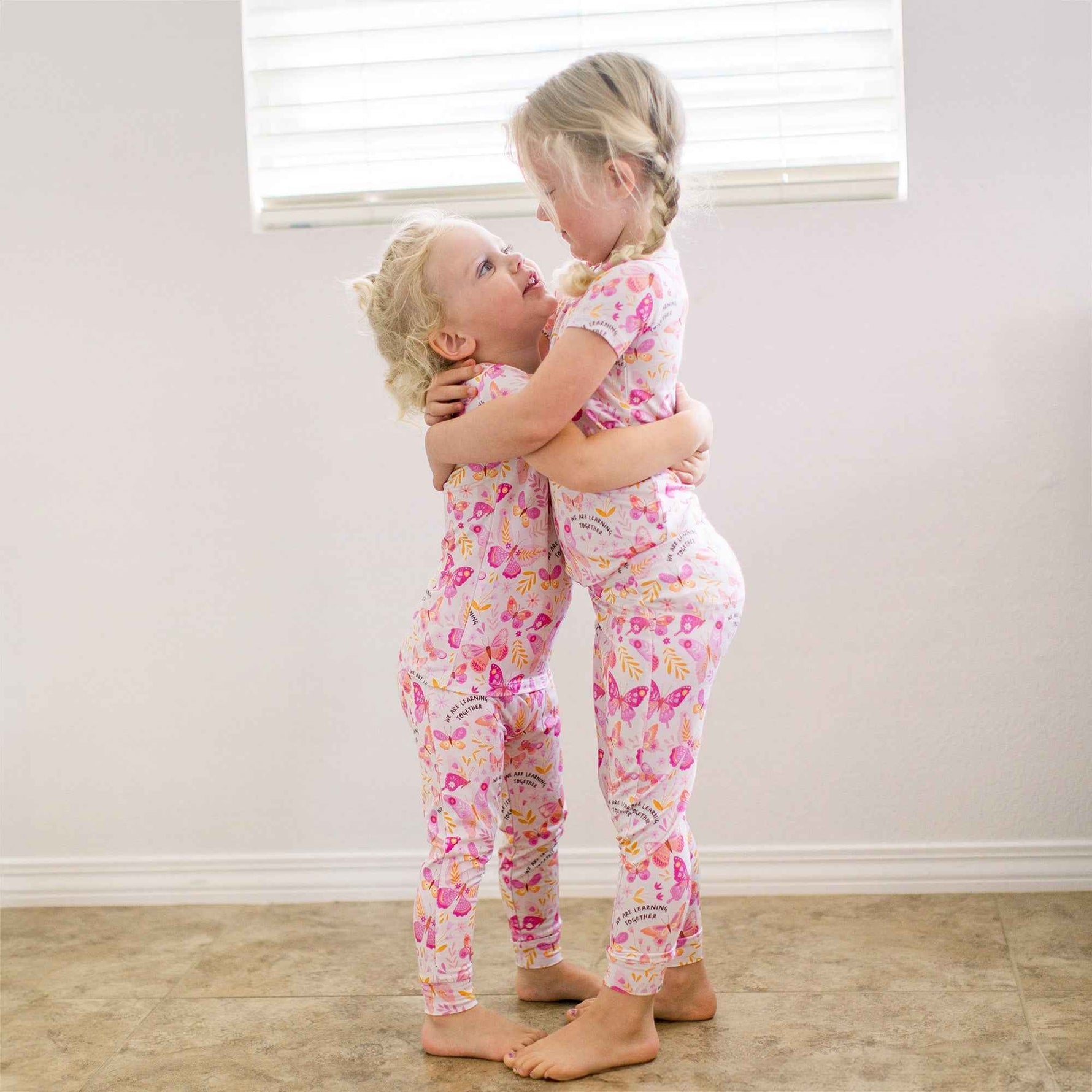 Raising Mama The Second - Skin 2 - Piece Short Sleeve Pajama | Butterfly Smoochies - 