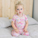 Raising Mama The Second - Skin 2 - Piece Short Sleeve Pajama | Butterfly Smoochies - 