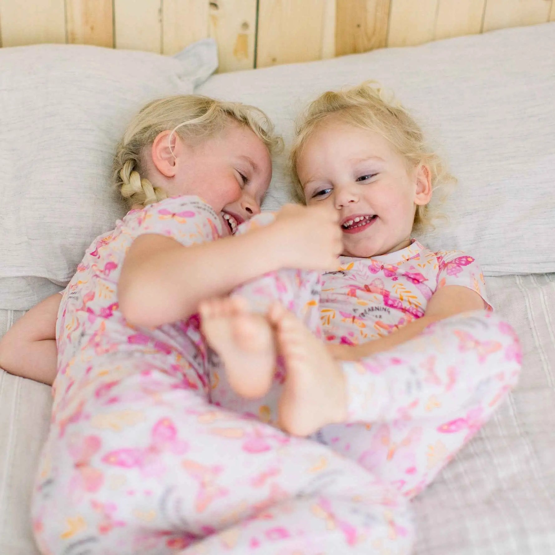 Raising Mama The Second - Skin 2 - Piece Short Sleeve Pajama | Butterfly Smoochies - 