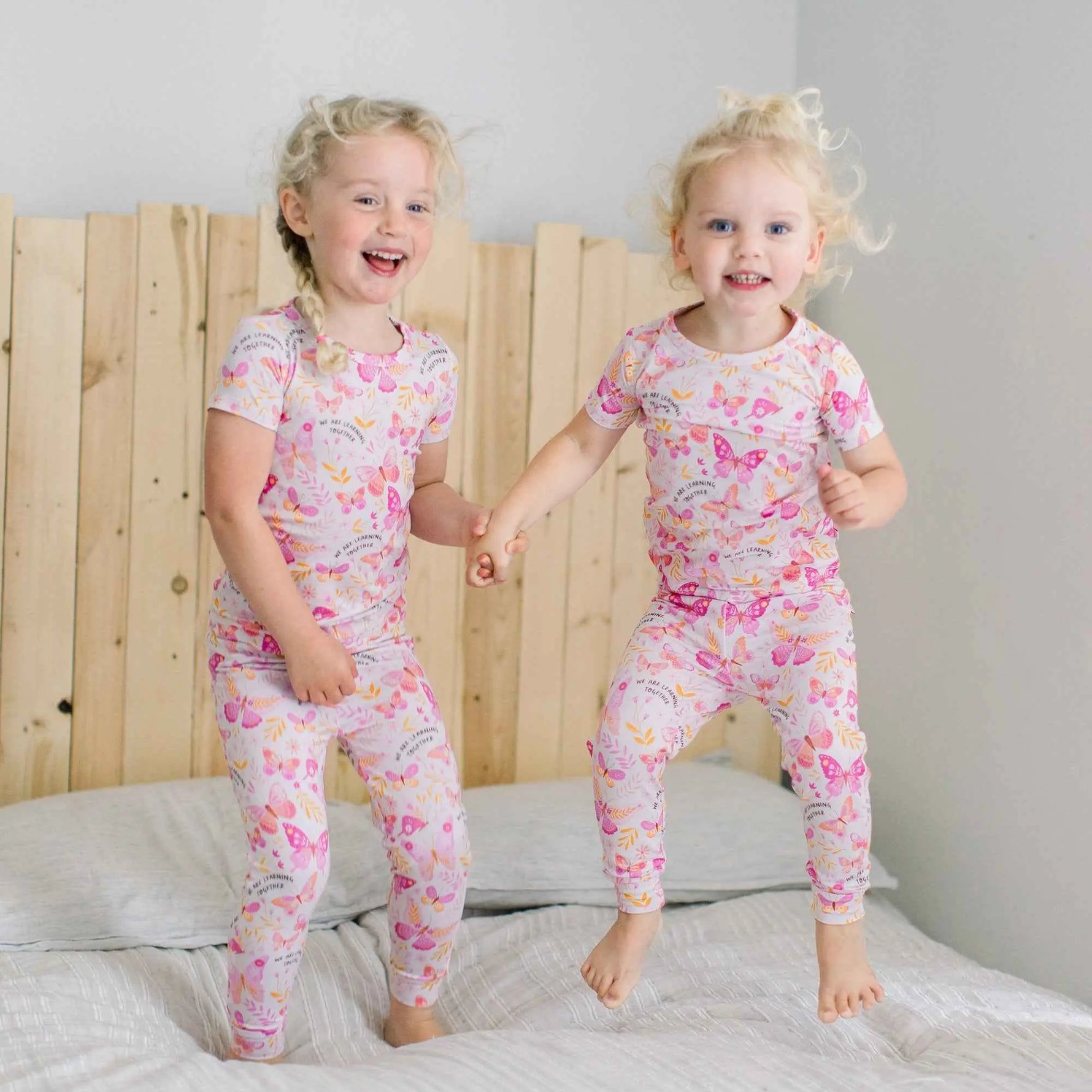 Raising Mama The Second - Skin 2 - Piece Short Sleeve Pajama | Butterfly Smoochies - 