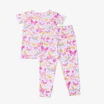 Raising Mama The Second - Skin 2 - Piece Short Sleeve Pajama | Butterfly Smoochies - 