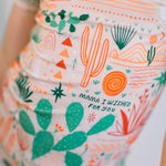 Raising Mama The Second - Skin 2 - Piece Short Sleeve Pajama | Desert Cactus (Beige) - 
