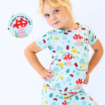 Raising Mama The Second - Skin 2 - Piece Short Sleeve Pajama | Magic Mushroom - 