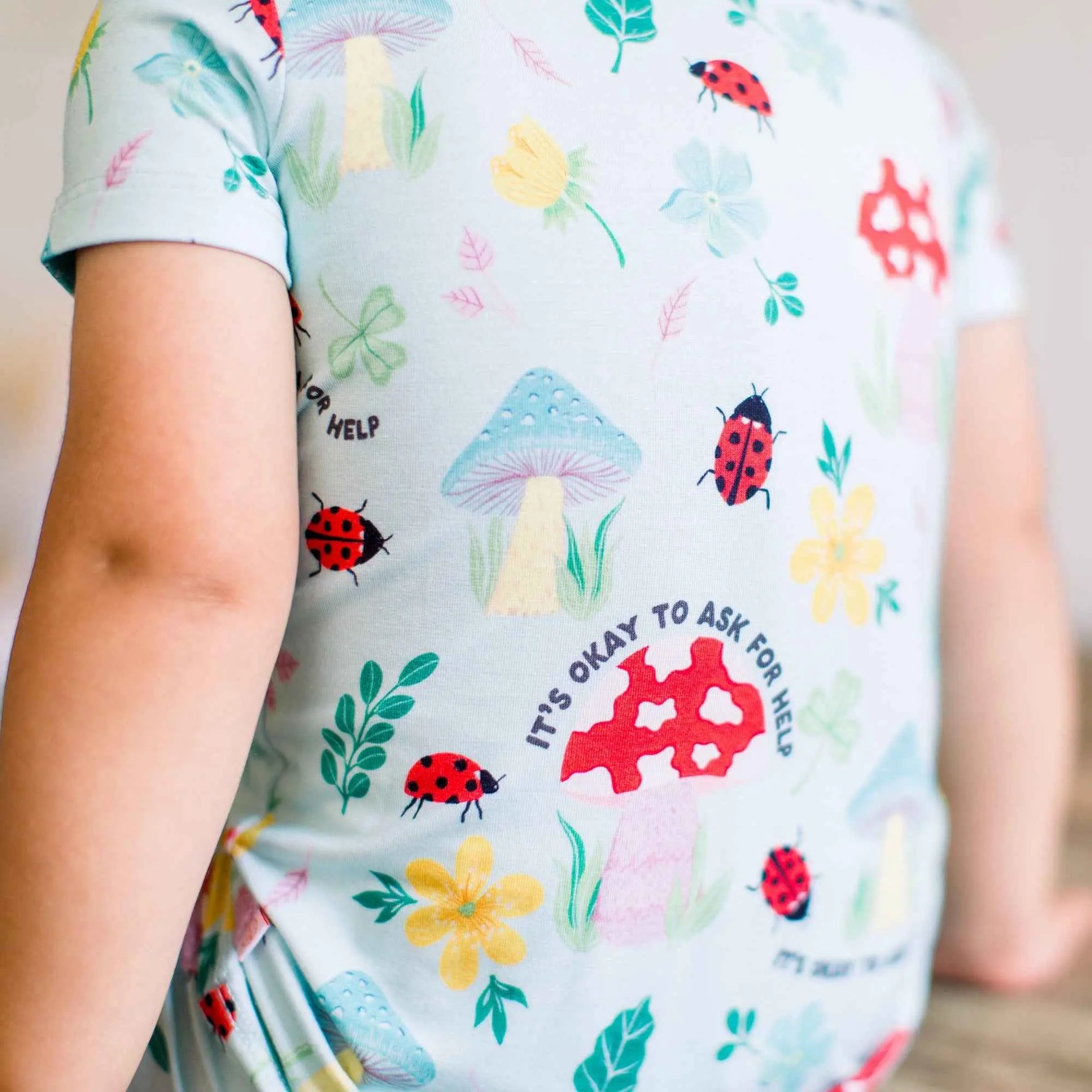 Raising Mama The Second - Skin 2 - Piece Short Sleeve Pajama | Magic Mushroom - 