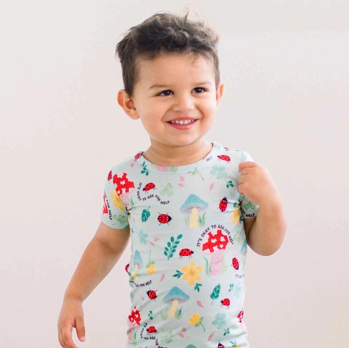 Raising Mama The Second - Skin 2 - Piece Short Sleeve Pajama | Magic Mushroom - 