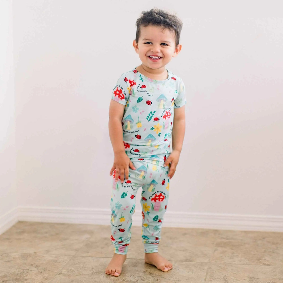 Raising Mama The Second - Skin 2 - Piece Short Sleeve Pajama | Magic Mushroom - 