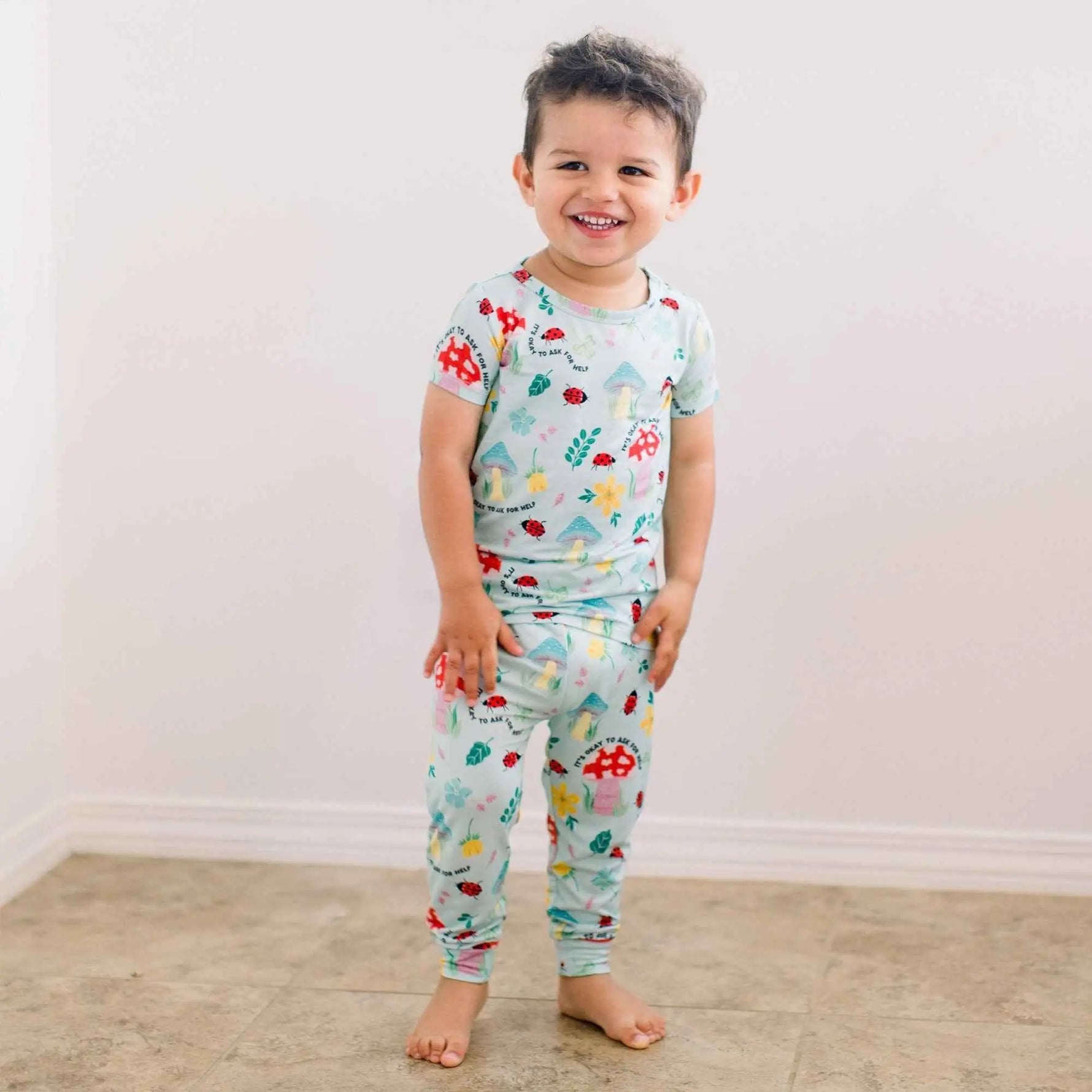 Raising Mama The Second - Skin 2 - Piece Short Sleeve Pajama | Magic Mushroom - 