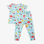 Raising Mama The Second - Skin 2 - Piece Short Sleeve Pajama | Magic Mushroom - 