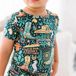 Raising Mama The Second - Skin 2 - Piece Short Sleeve Pajama | Wild West - 