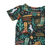 Raising Mama The Second - Skin 2 - Piece Short Sleeve Pajama | Wild West - 