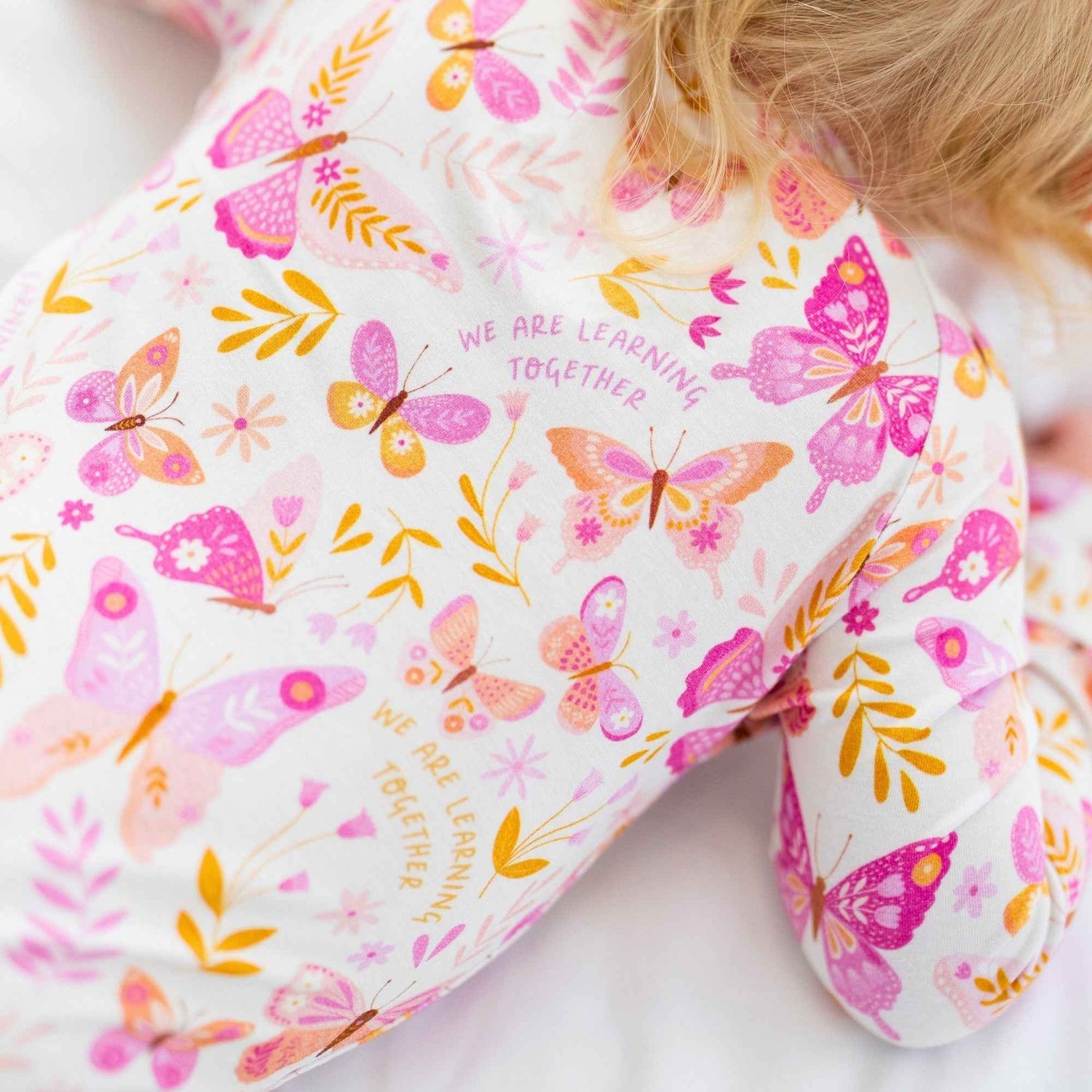Raising Mama The Second - Skin Convertible Romper | Butterfly Smoochies - 