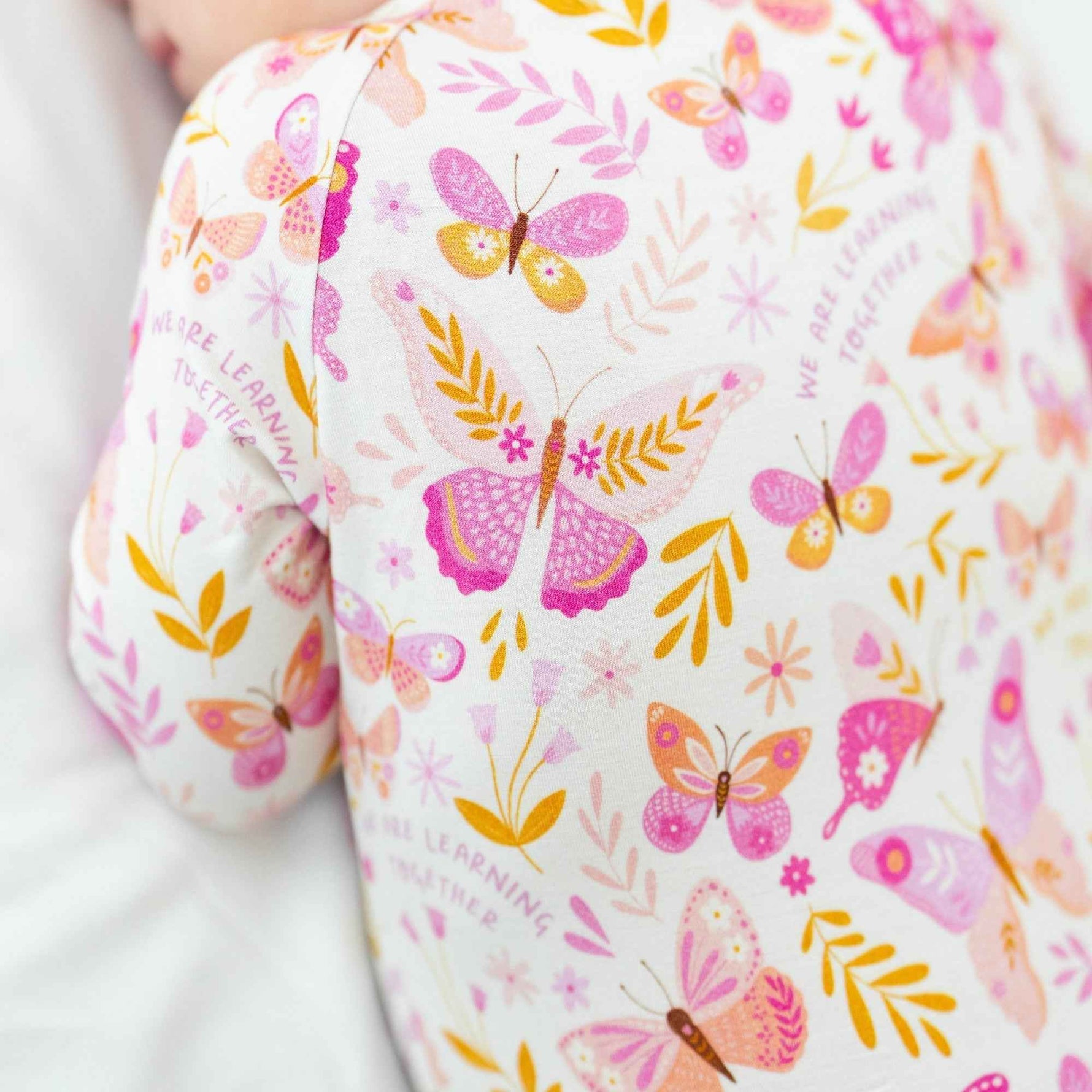Raising Mama The Second - Skin Convertible Romper | Butterfly Smoochies - 