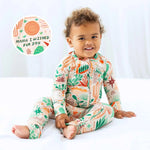 Raising Mama The Second - Skin Convertible Romper | Desert Cactus (Beige) - 