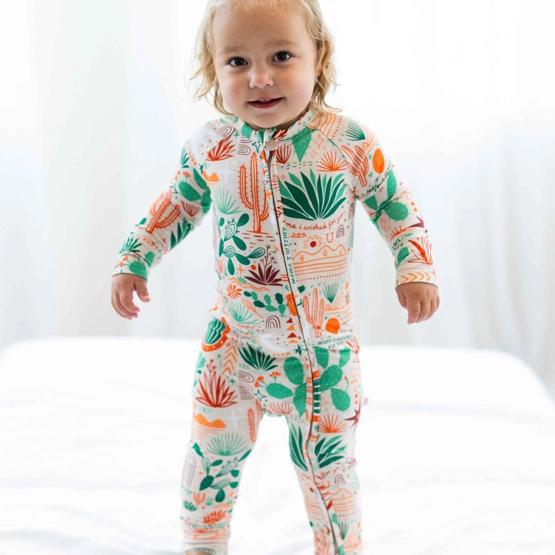 Raising Mama The Second - Skin Convertible Romper | Desert Cactus (Beige) - 