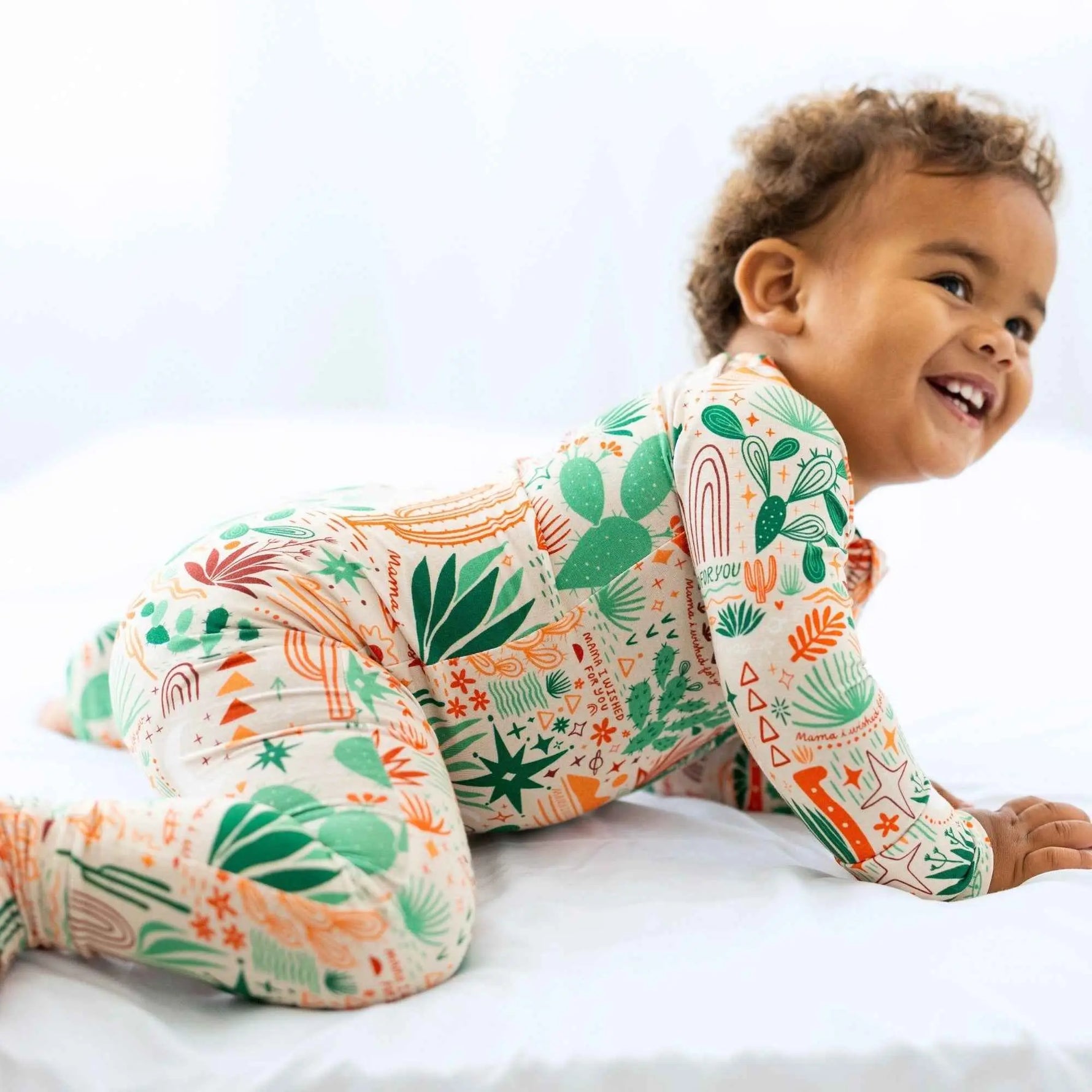 Raising Mama The Second - Skin Convertible Romper | Desert Cactus (Beige) - 