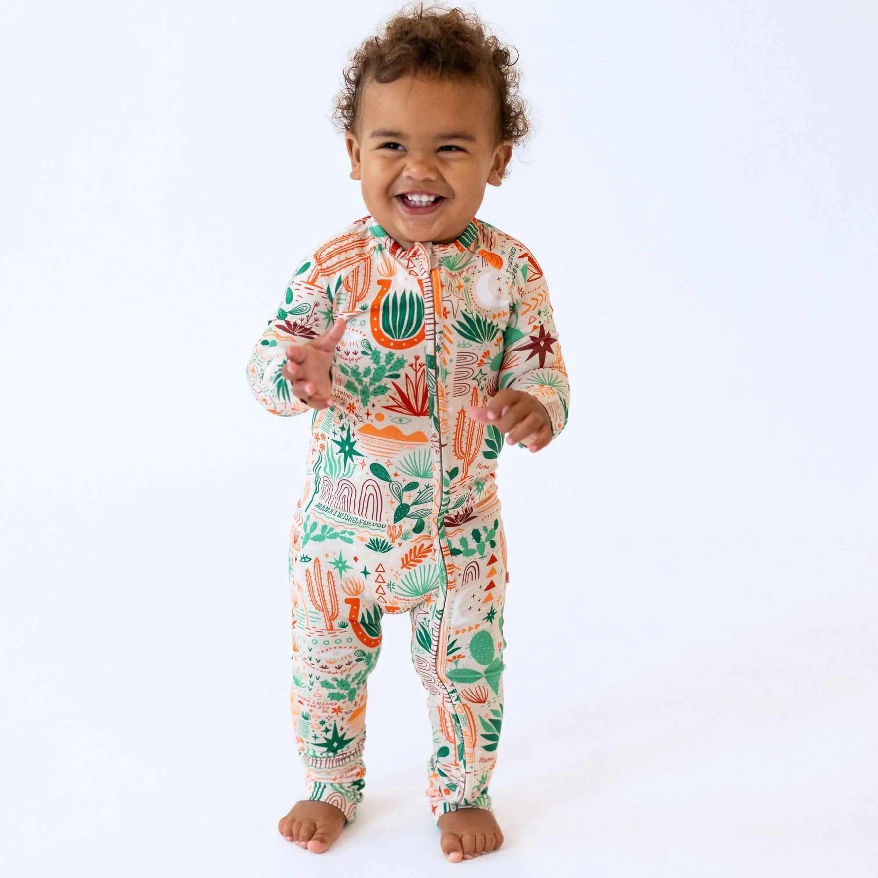 Raising Mama The Second - Skin Convertible Romper | Desert Cactus (Beige) - 