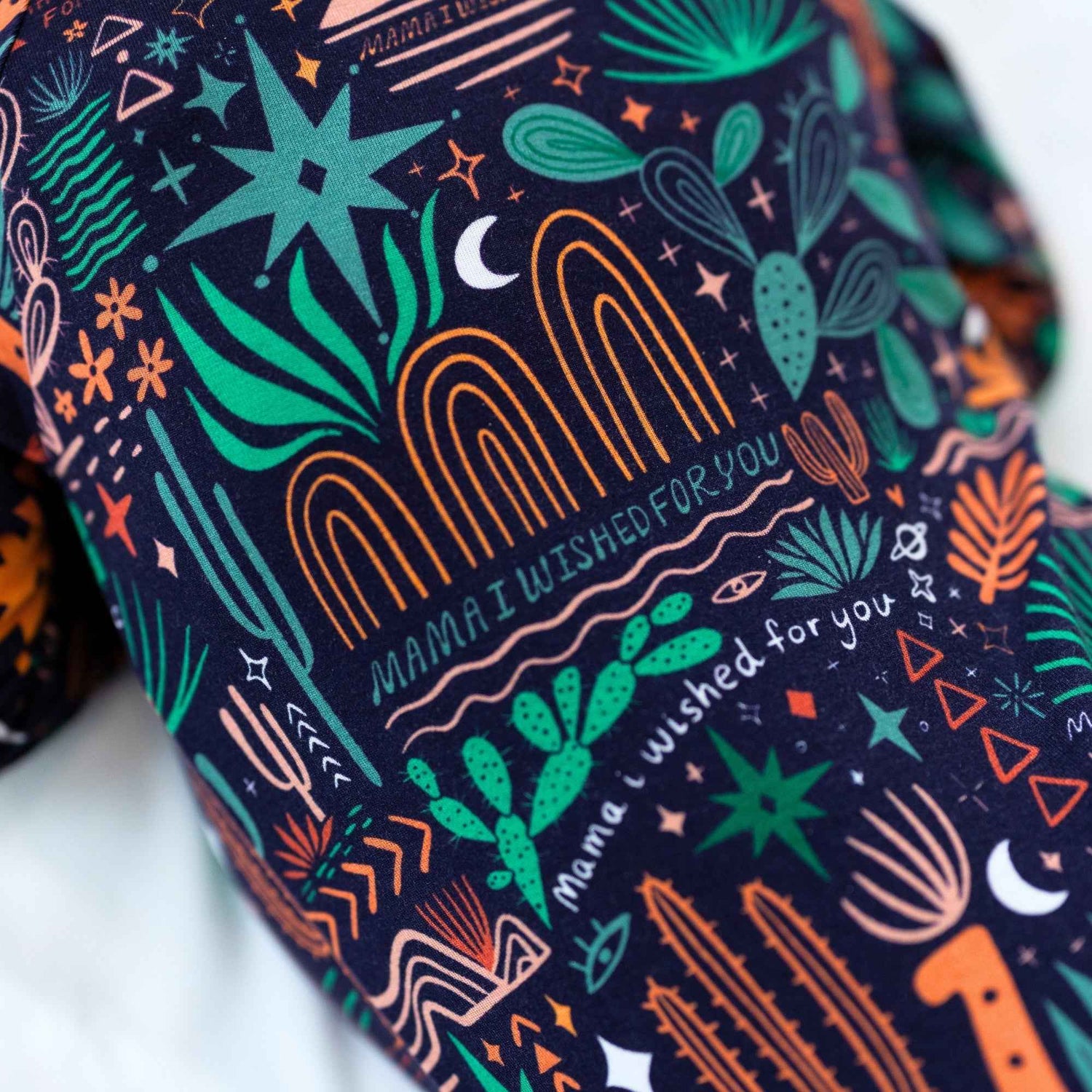 Raising Mama The Second - Skin Convertible Romper | Desert Cactus (Midnight) - 