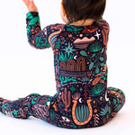 Raising Mama The Second - Skin Convertible Romper | Desert Cactus (Midnight) - 
