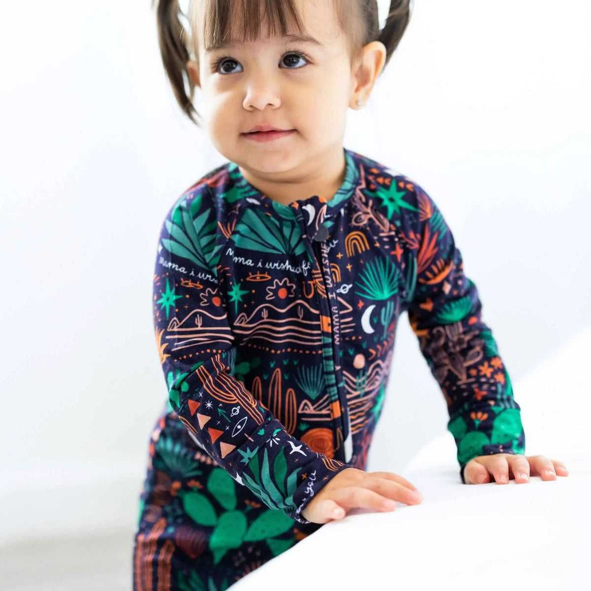 Raising Mama The Second - Skin Convertible Romper | Desert Cactus (Midnight) - 
