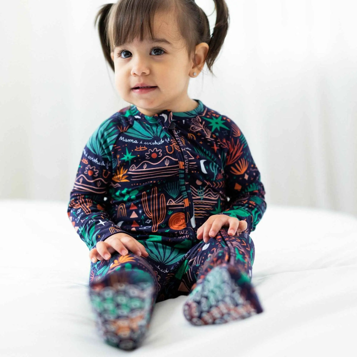 Raising Mama The Second - Skin Convertible Romper | Desert Cactus (Midnight) - 