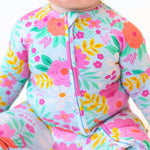 Raising Mama The Second - Skin Convertible Romper | Flower Power - 