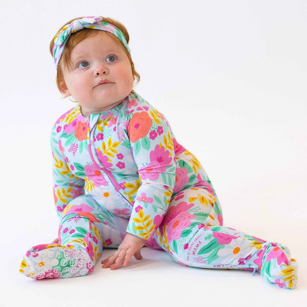 Raising Mama The Second - Skin Convertible Romper | Flower Power - 