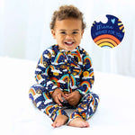 Raising Mama The Second - Skin Convertible Romper | Here Comes the Sunshine (Blue) - 