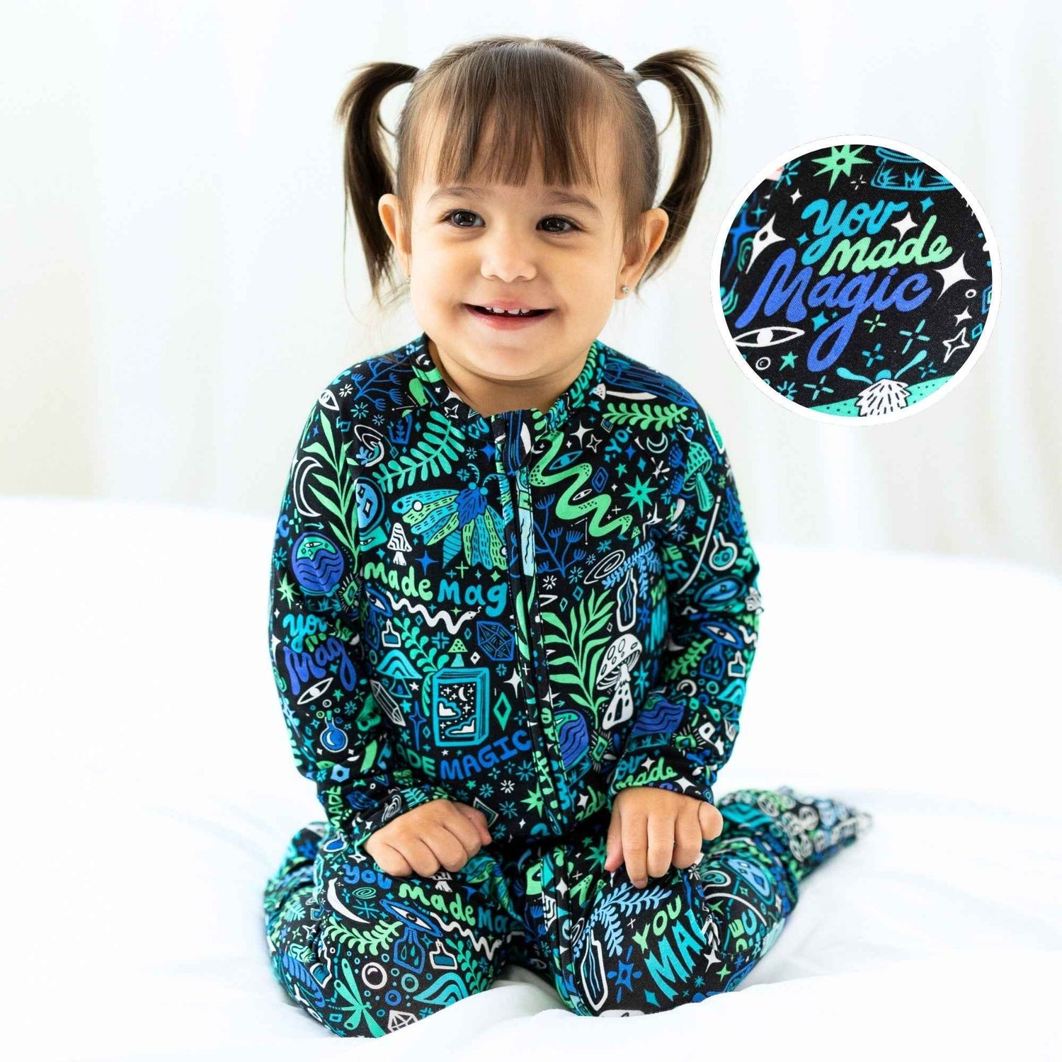 Raising Mama The Second - Skin Convertible Romper | Mystic Mama (Blue) - 