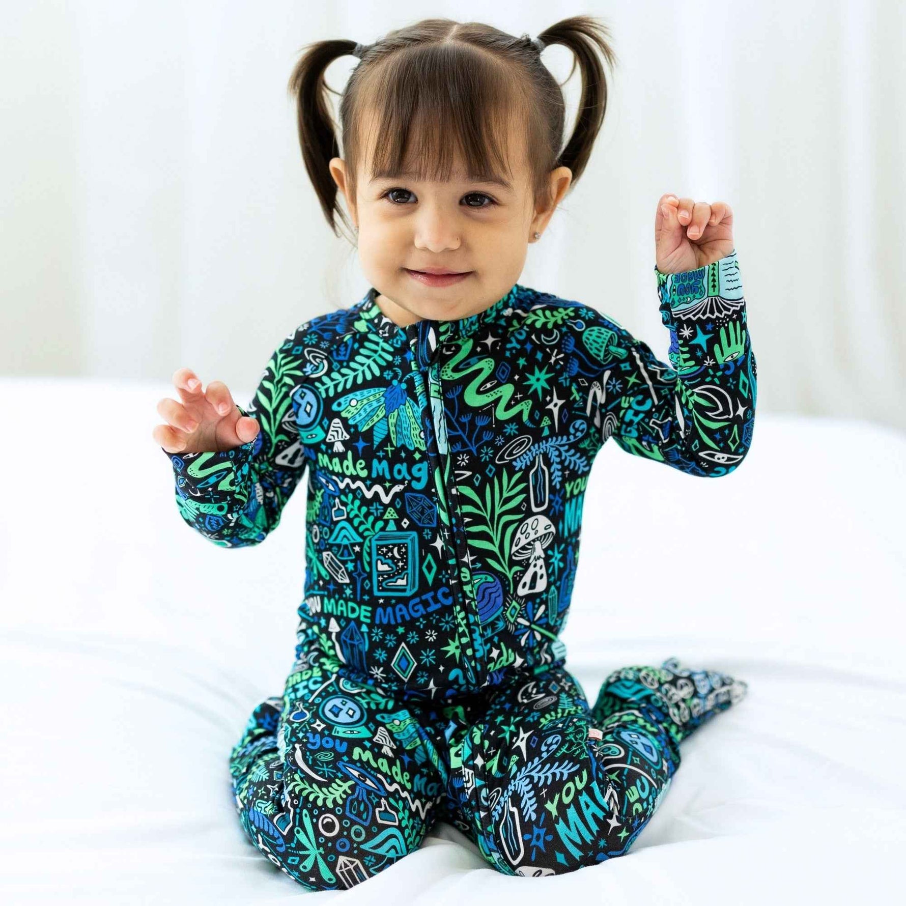 Raising Mama The Second - Skin Convertible Romper | Mystic Mama (Blue) - 
