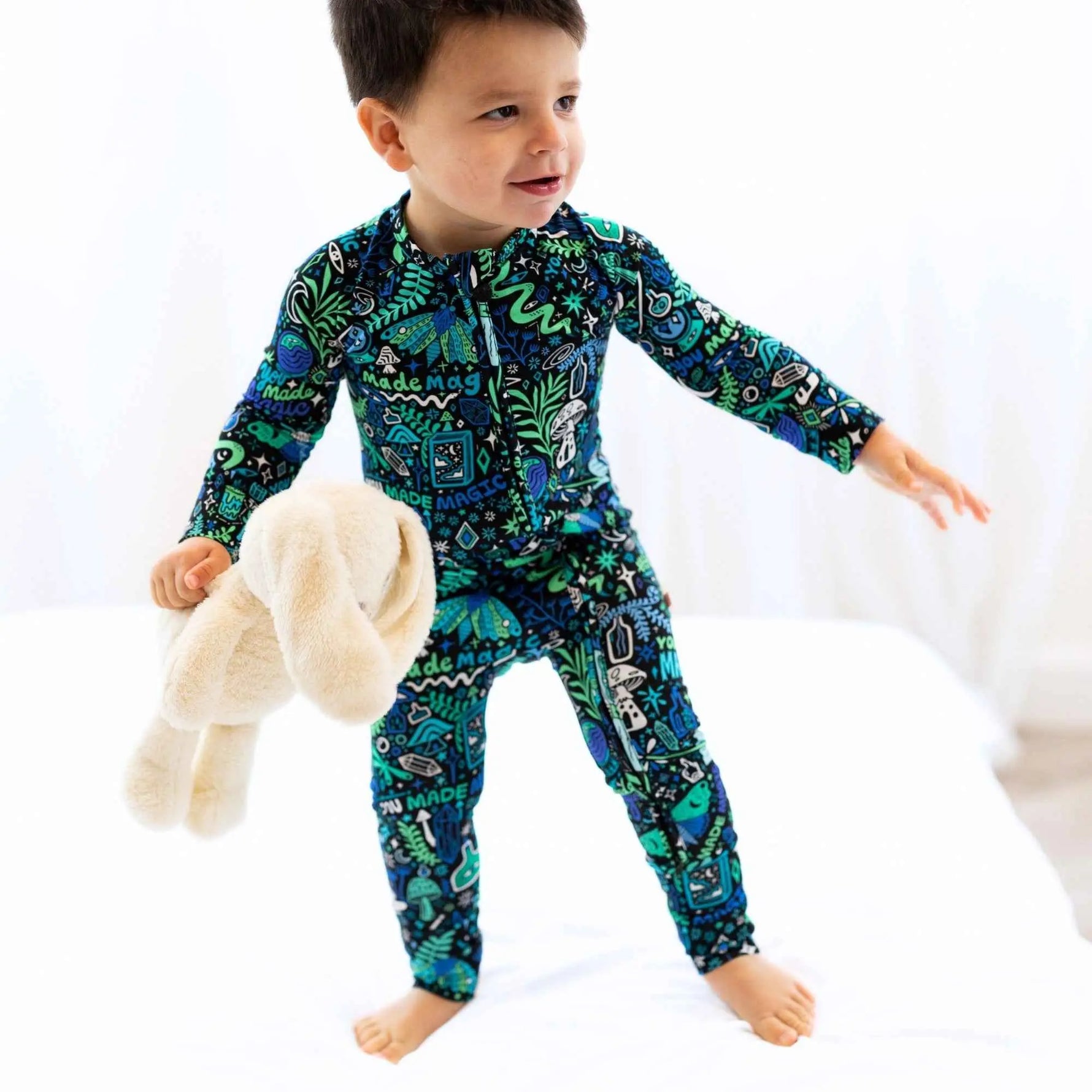 Raising Mama The Second - Skin Convertible Romper | Mystic Mama (Blue) - 