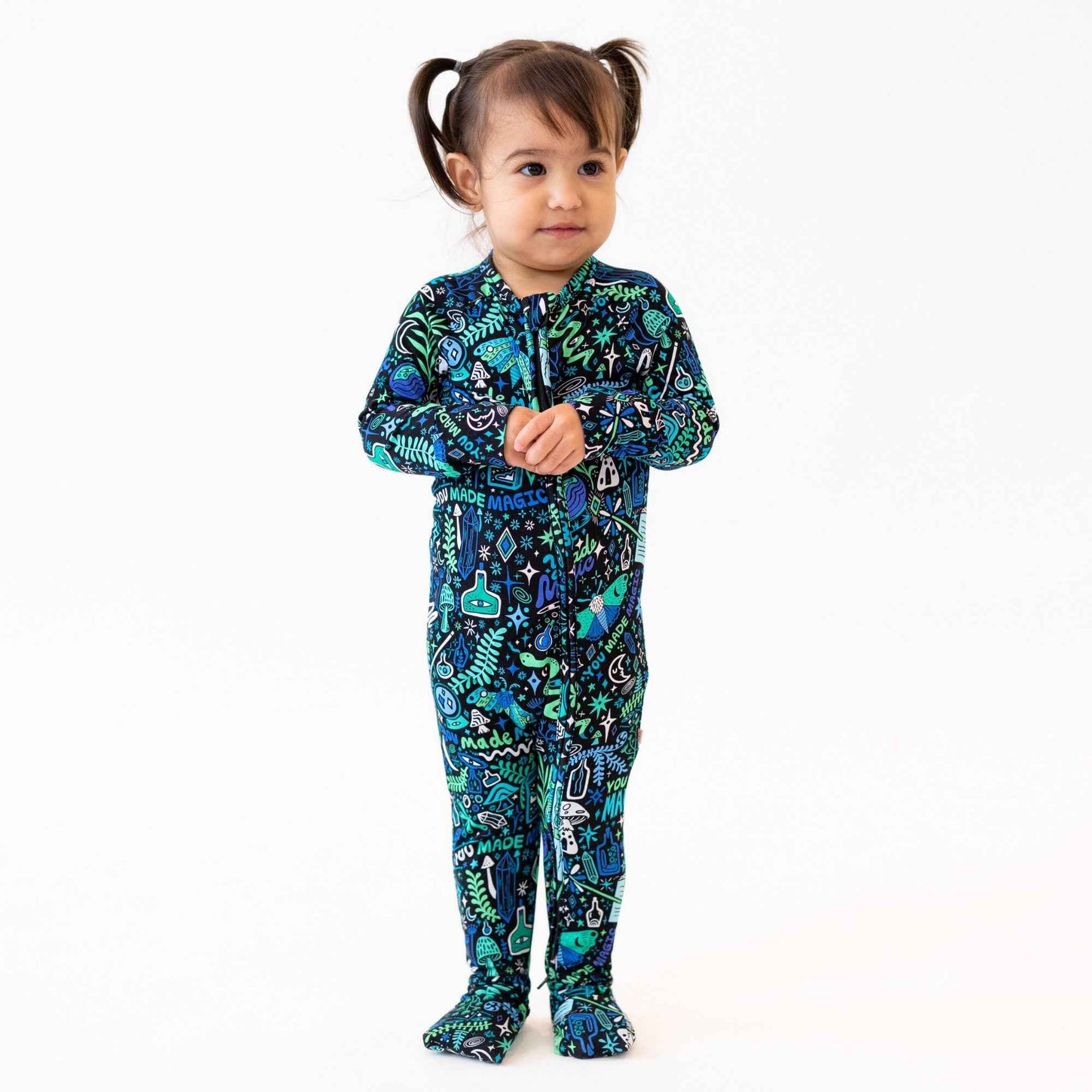 Raising Mama The Second - Skin Convertible Romper | Mystic Mama (Blue) - 
